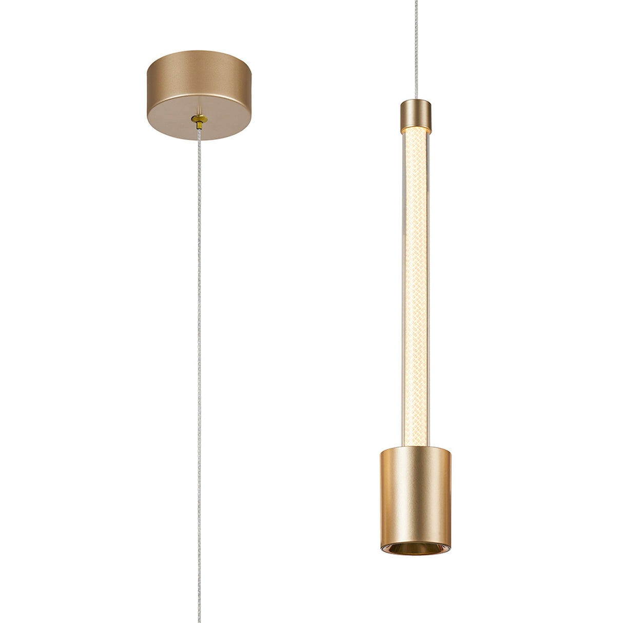 Fugaz LED Pendant Light 7W 3000K - Gold & Rose Gold