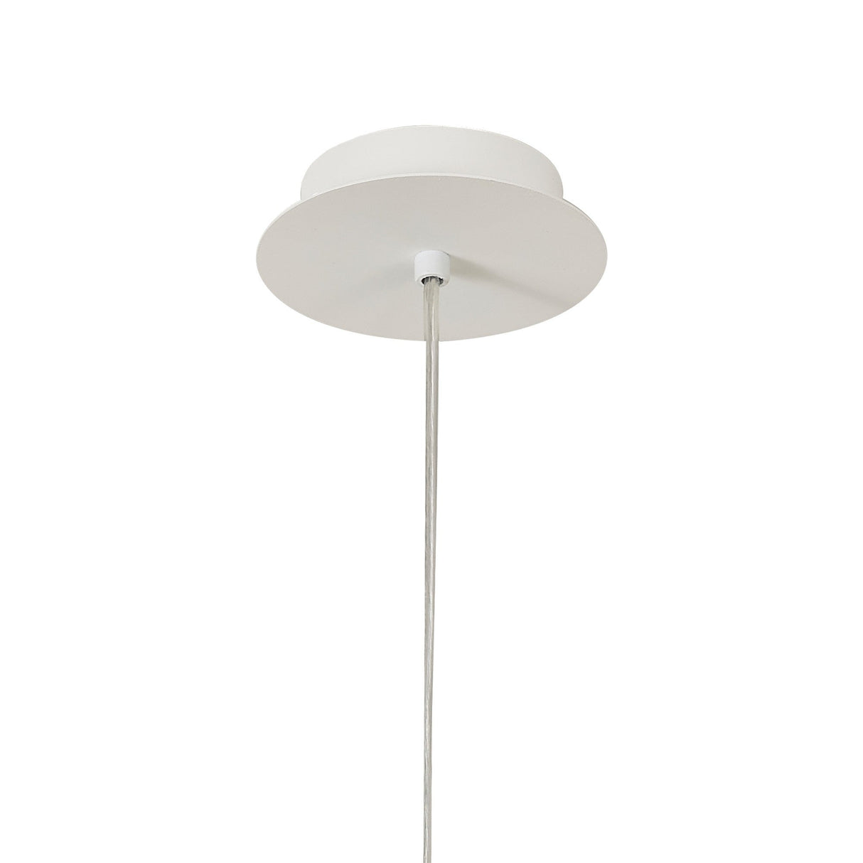 Galaxia 12cm Round 1 Light Pendant Light - White