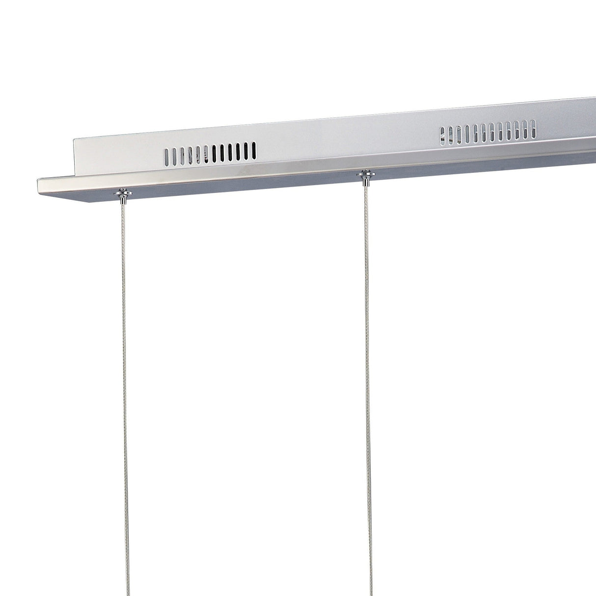 Galaxy 3 Light LED Crystal Bar Pendant Light 9W 4000K - Chrome