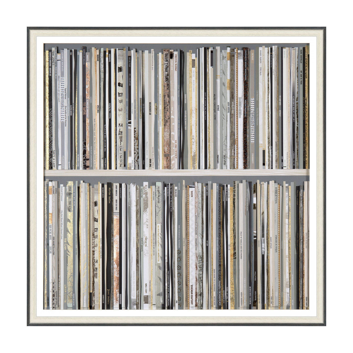 Through the Decades Framed Art – Grey