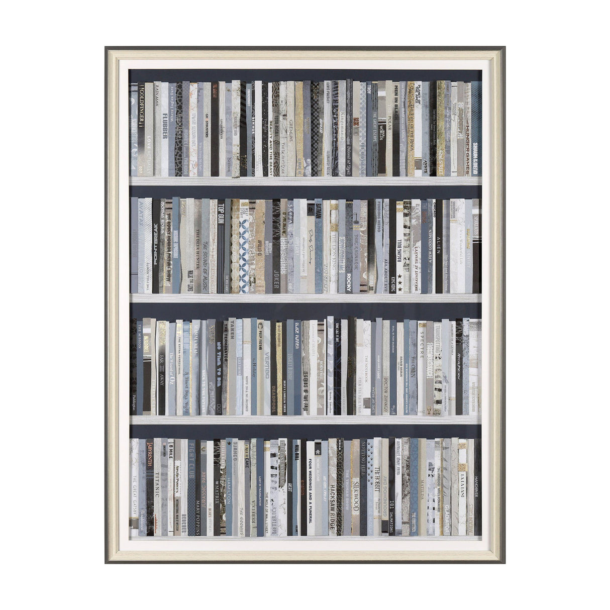 Blockbusters Framed Wall Art – Blue
