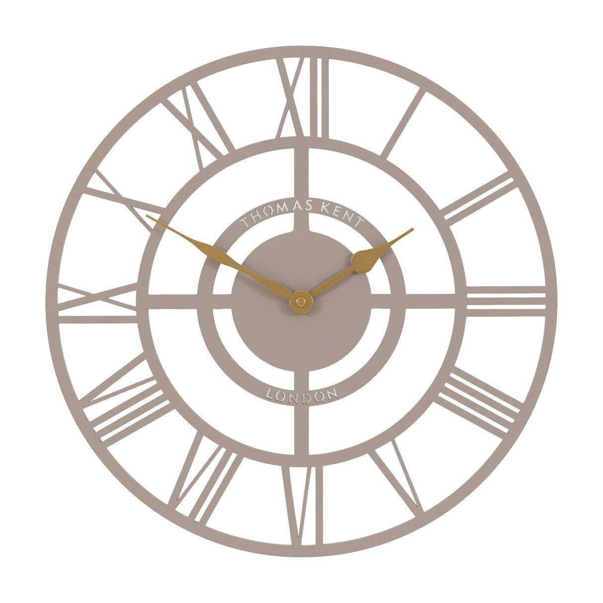 Bright Star Skeleton Wall Clock 16in
