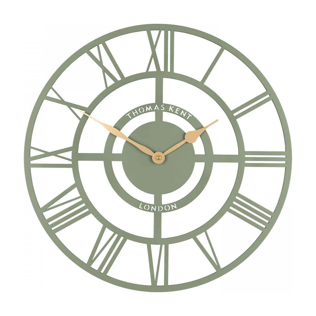 Bright Star Skeleton Wall Clock 16in