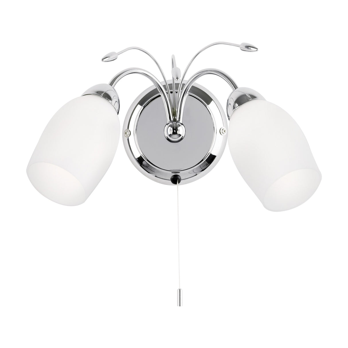 Meadow Wall Light 2 Light – Chrome