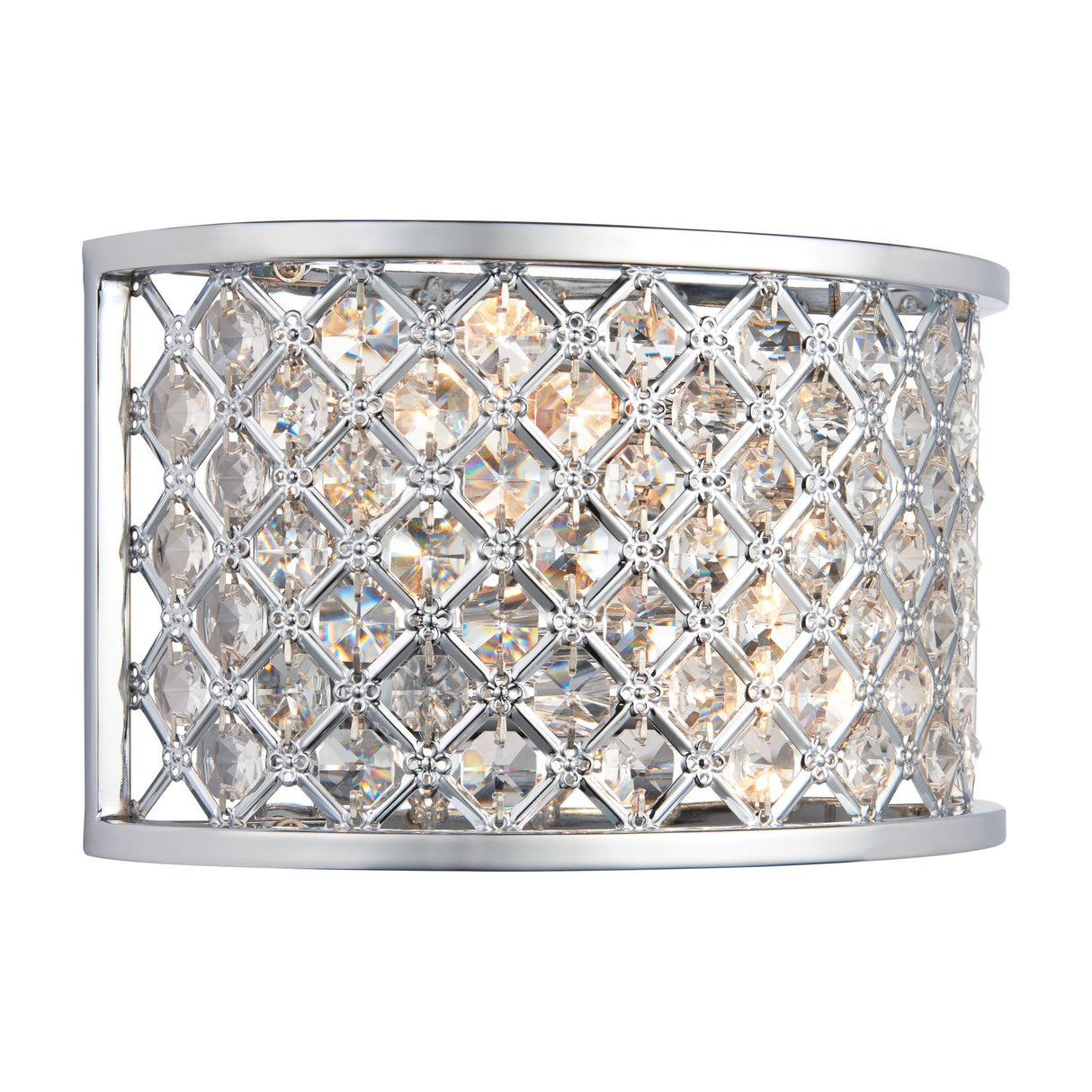 Hudson Crystal Wall Light – Chrome