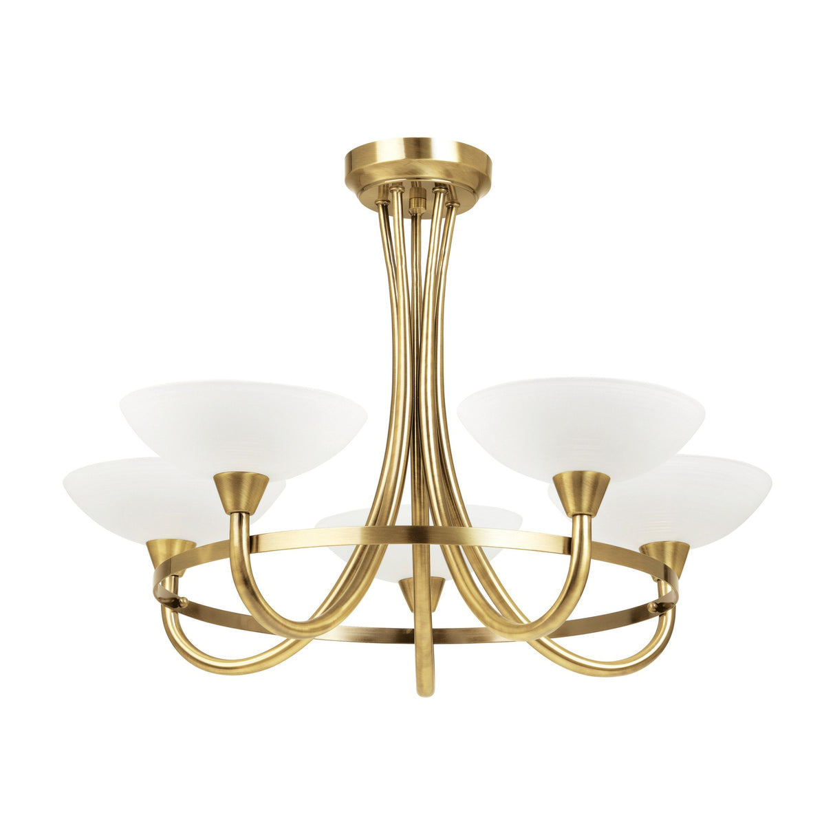 Cagney Semi-Flush Ceiling Light 5 Light