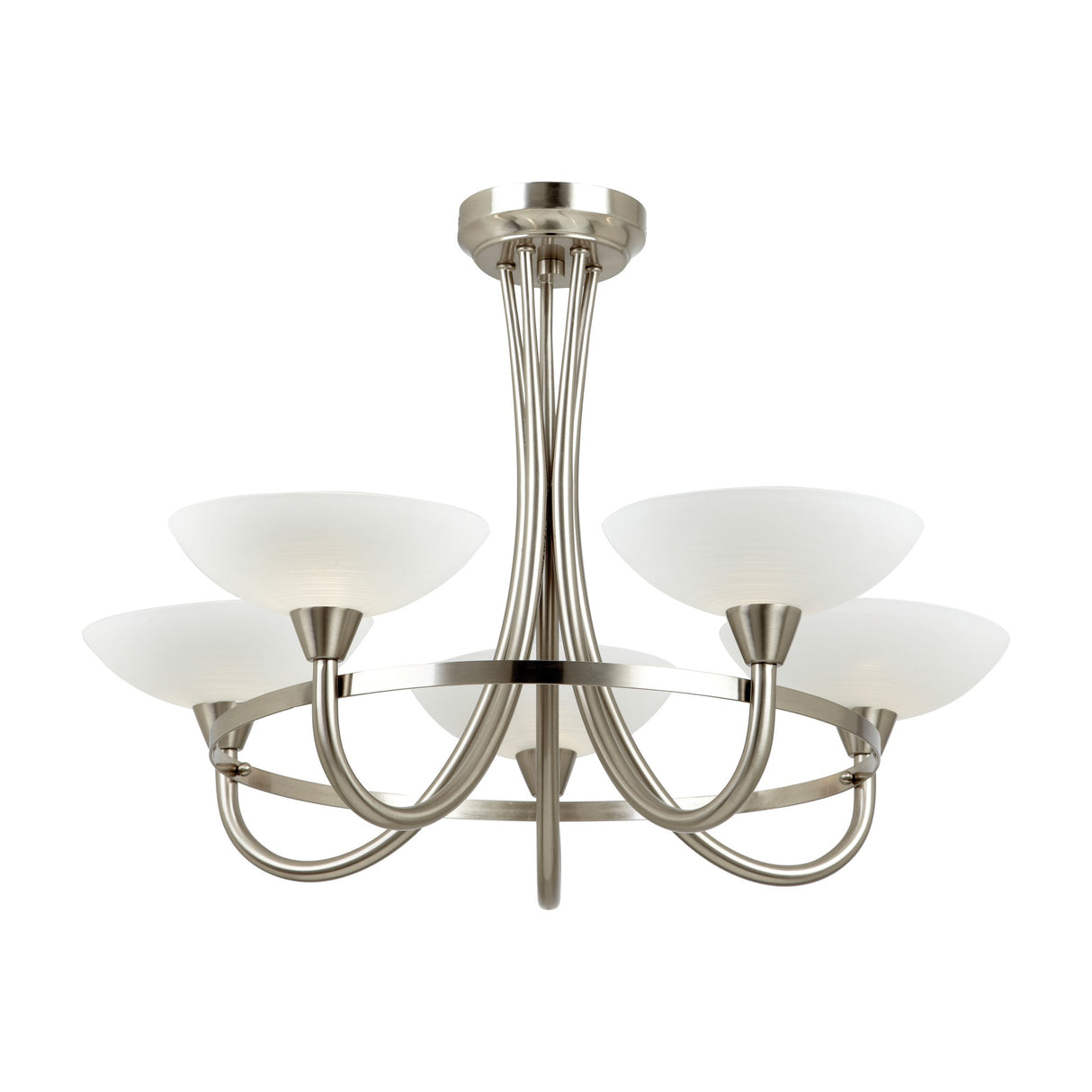 Cagney Semi-Flush Ceiling Light 5 Light