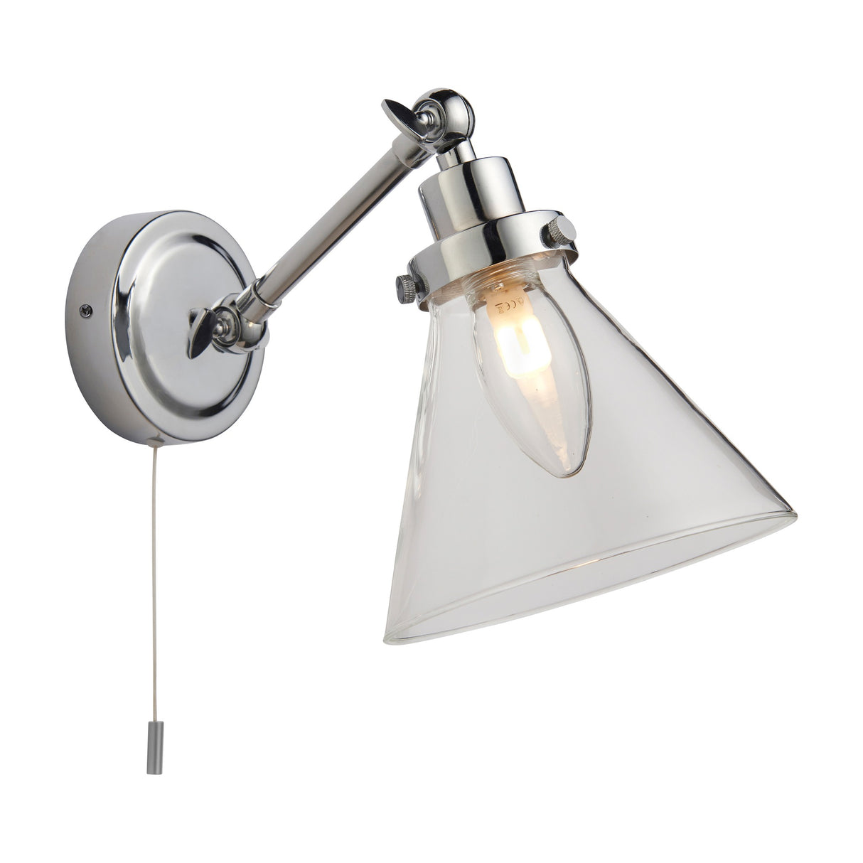 Faraday Bathroom Wall Light – Chrome