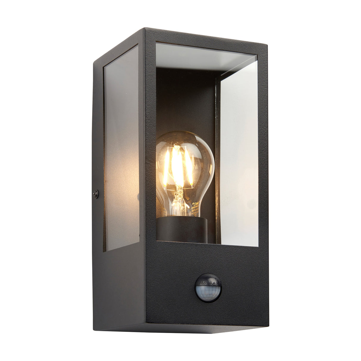 Oxford Outdoor PIR Wall Light – Black