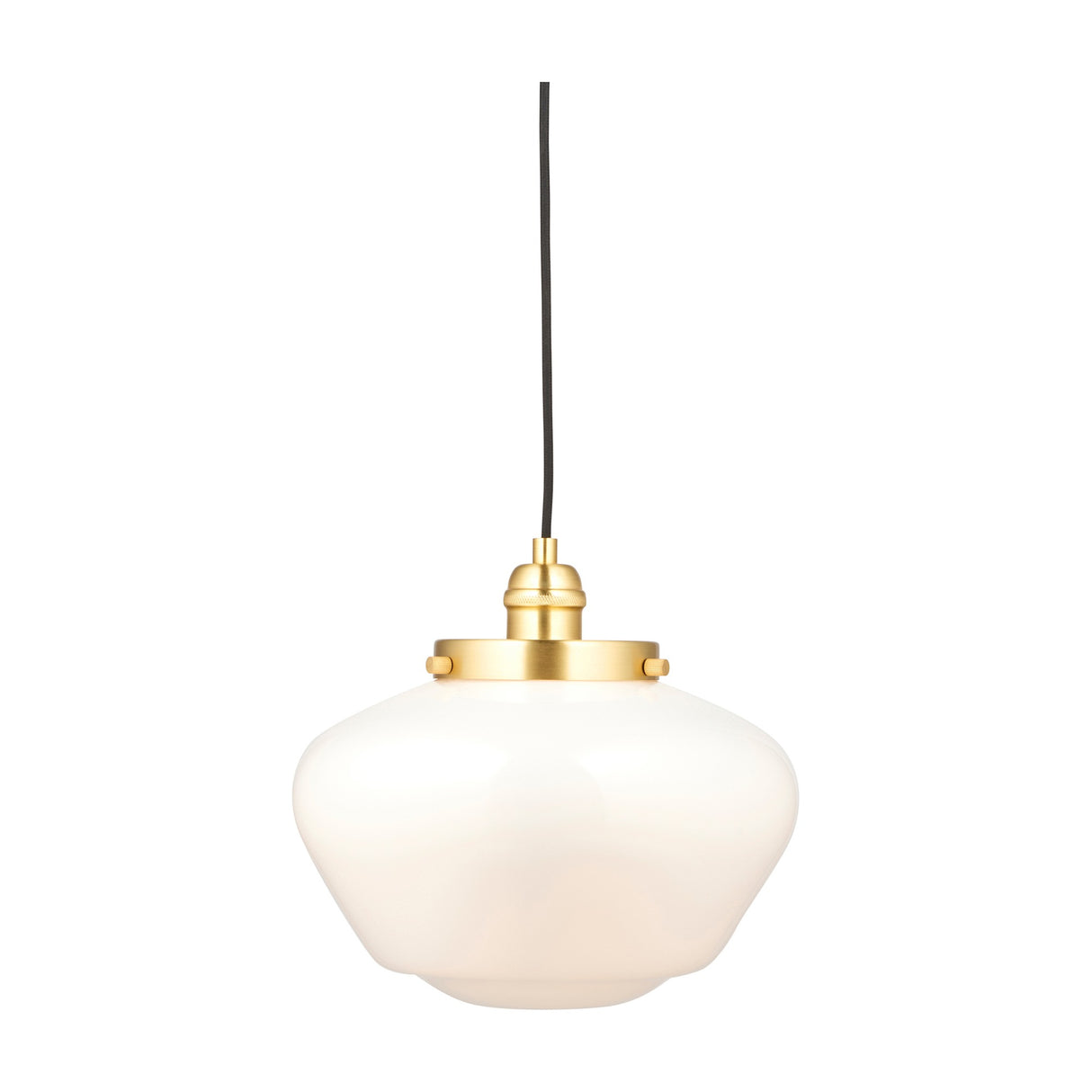Camberley Glass Pendant Light – Opal White