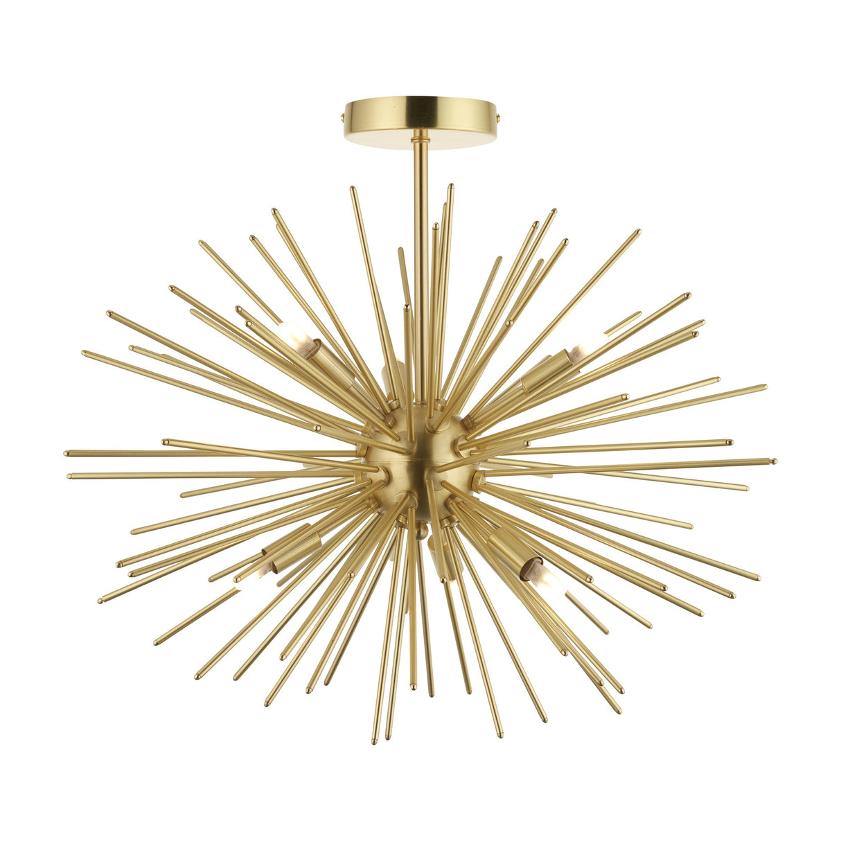 Orta Sputnik Ceiling Light 6 Light – Brass