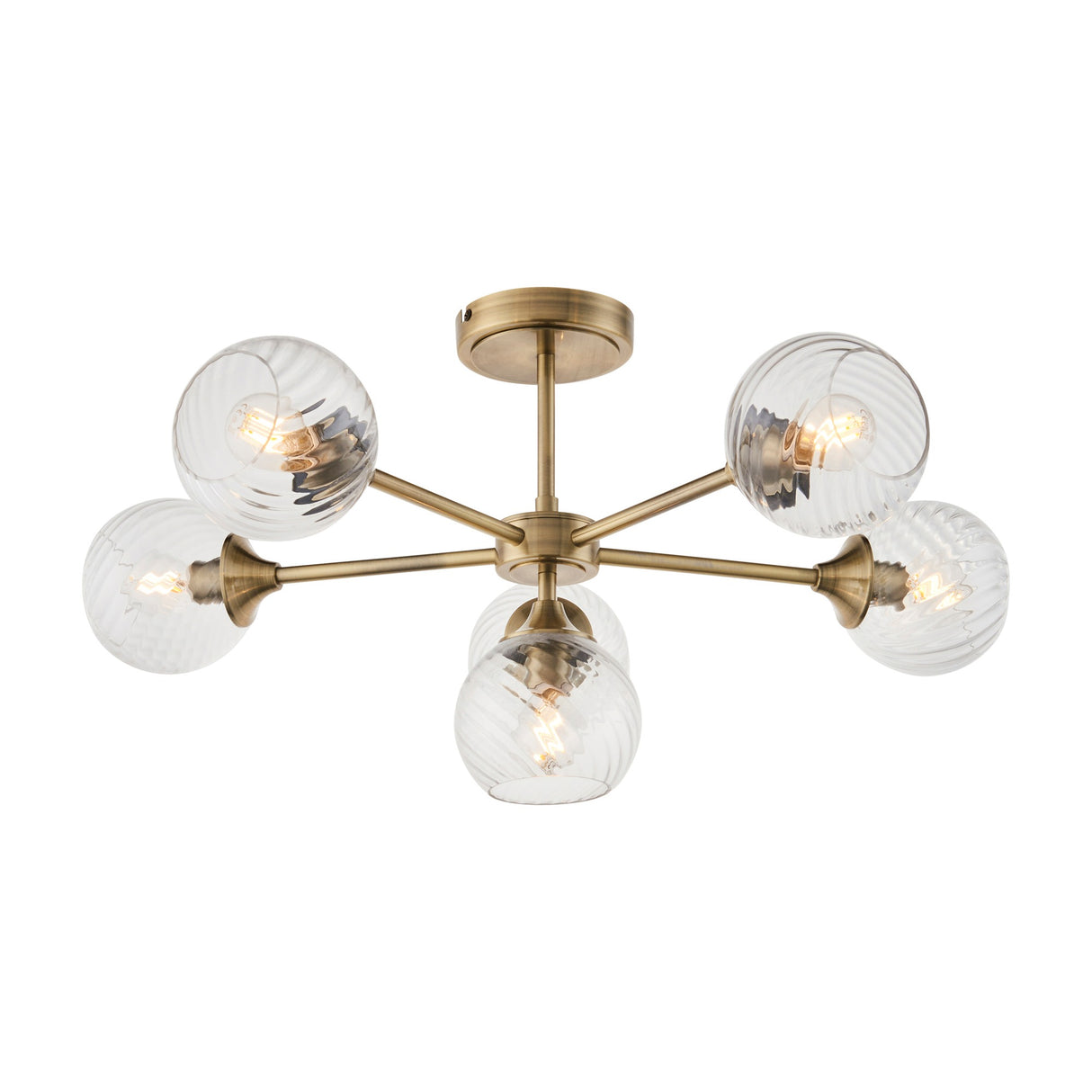 Allegra Semi-Flush Ceiling Light 6 Light