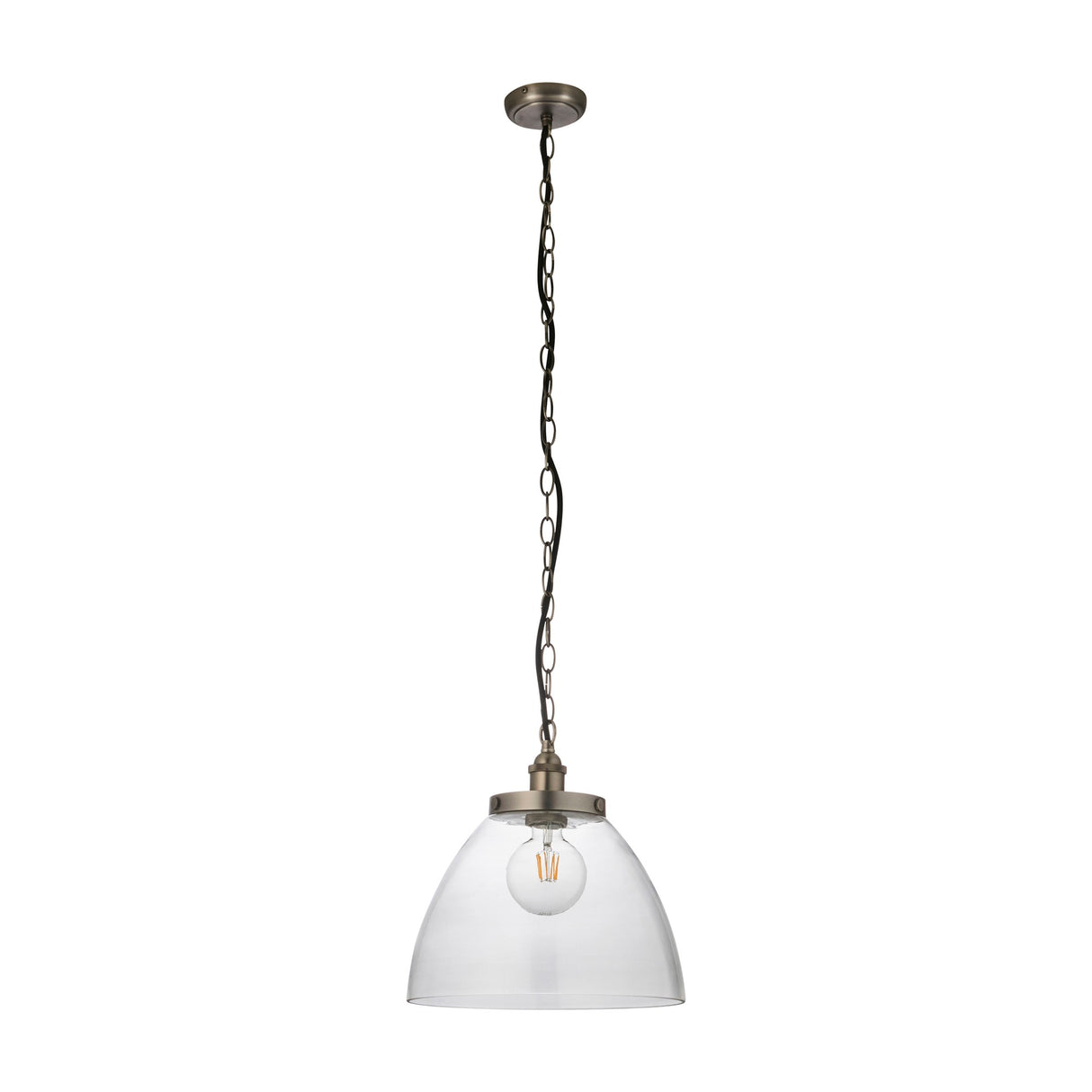 Hansen Grand Glass Pendant Light – Clear