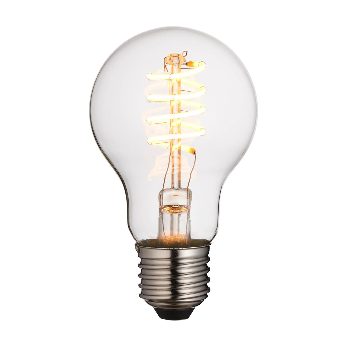Spiral E27 GLS Filament LED Bulb 4W – Clear