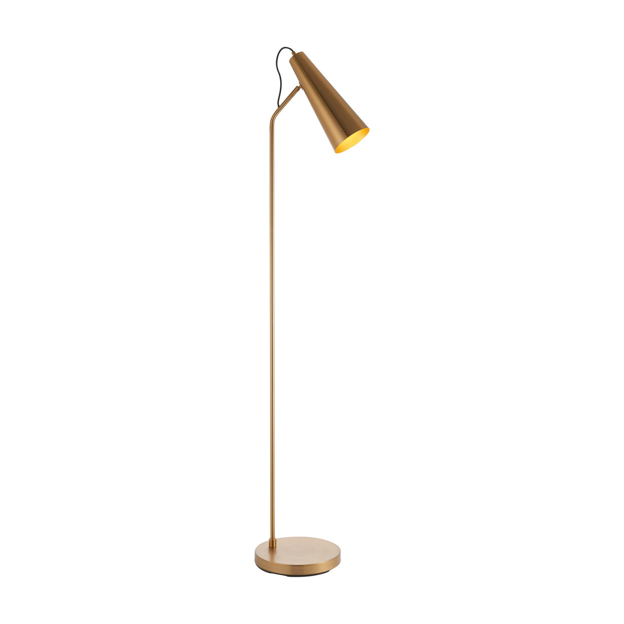 Karna Floor Lamp – Antique Brass