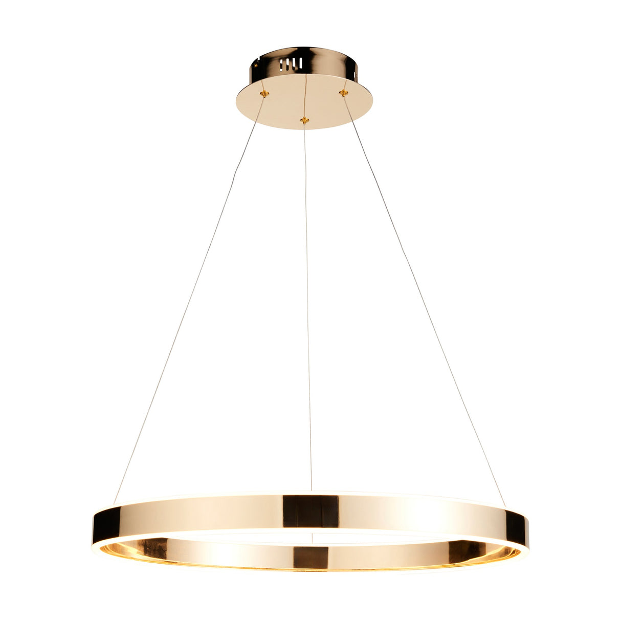 Gen 1 LED Ring Pendant – Gold