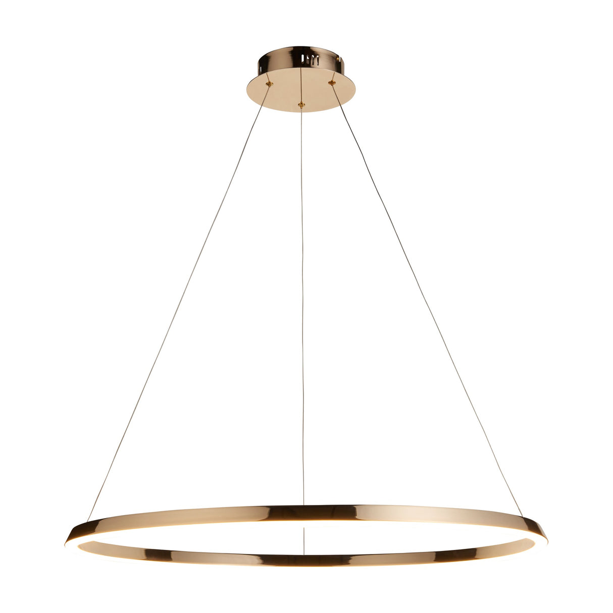 Staten LED Ring Pendant Light – Gold