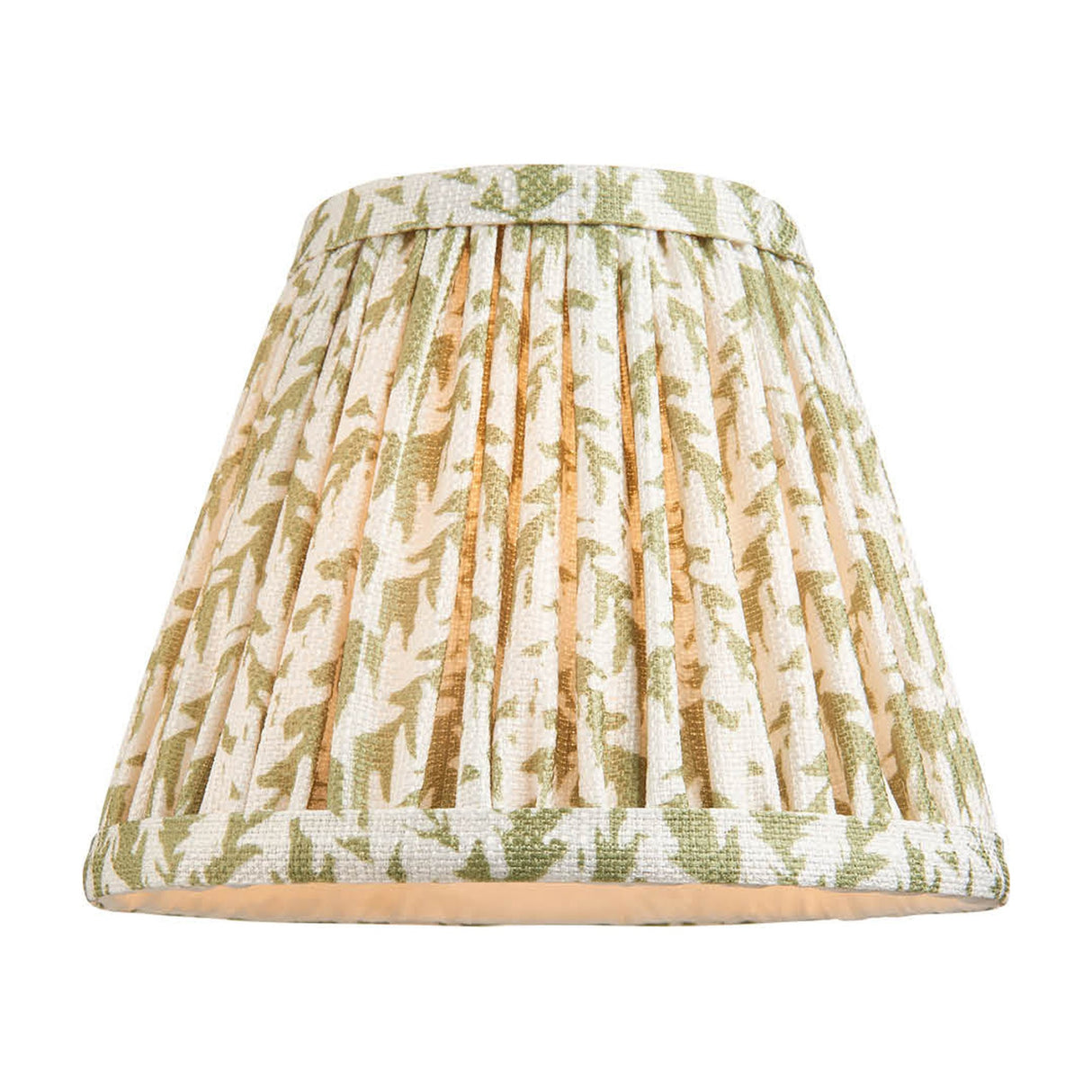 Leaf Pleated Fabric Lamp Shade