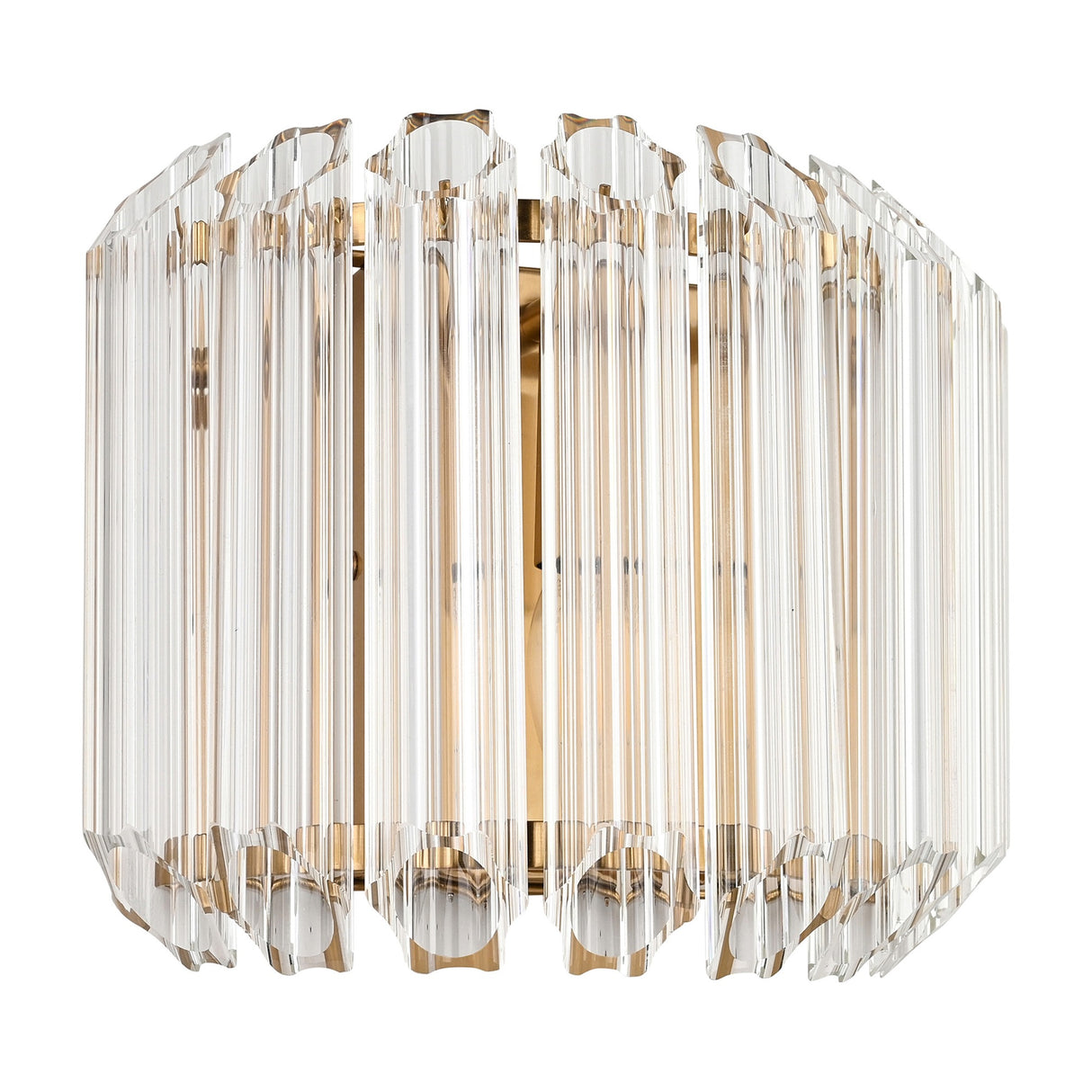 Valentina Crystal Wall Light – Brass