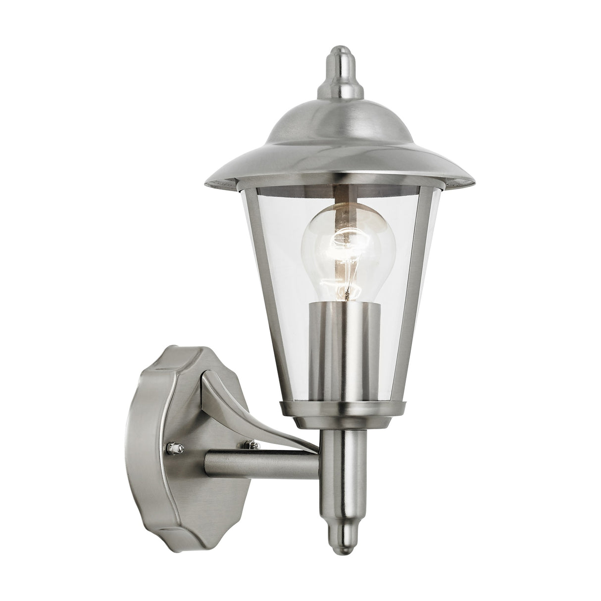 Klien Outdoor Wall Uplight Lantern – Stainless Steel