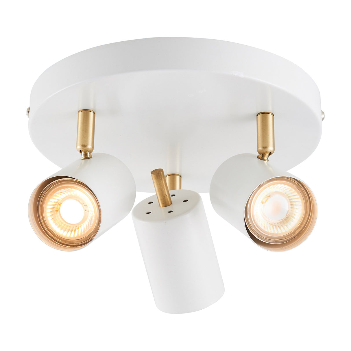 Gull 3 Light Spotlight Plate – White
