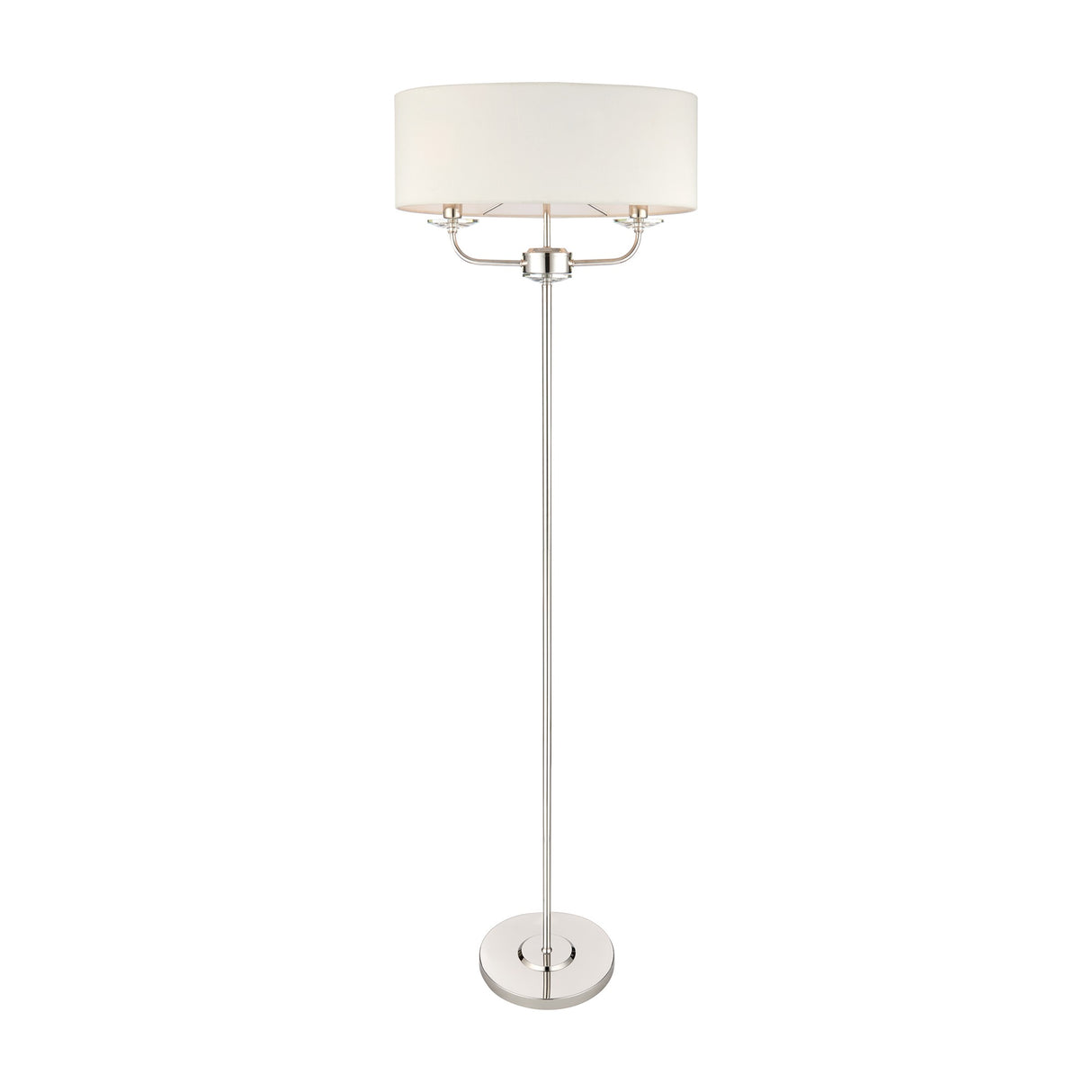 Nixon 3 Light Floor Lamp – Vintage White