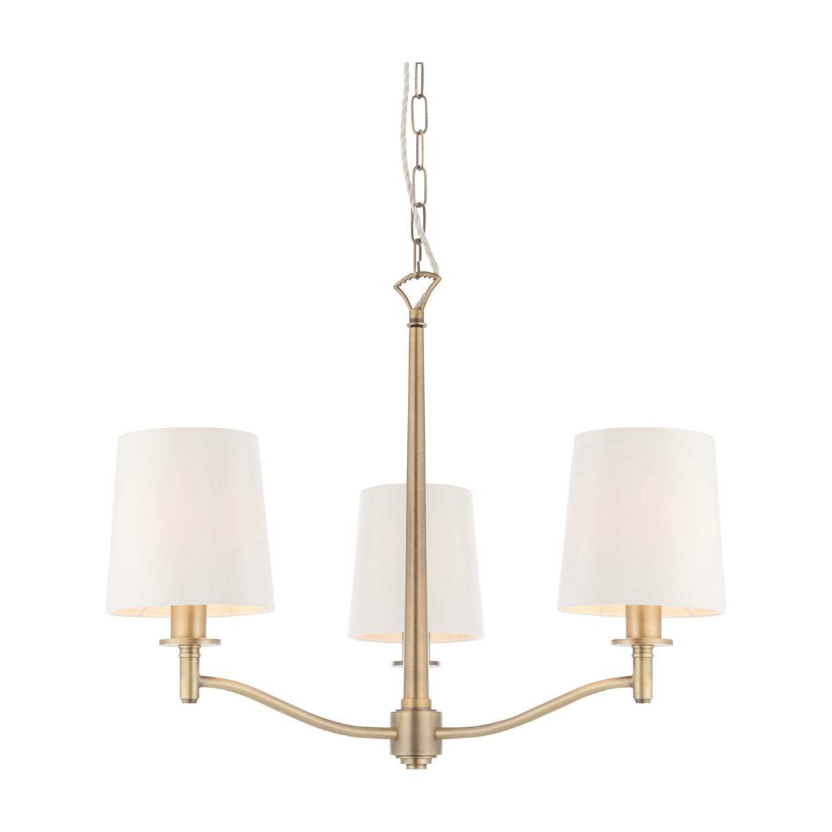 Ortona Pendant Light 3 Light – Antique Brass