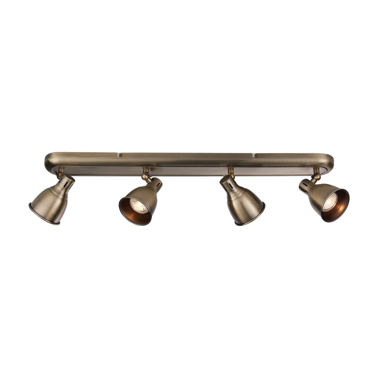 Westbury Spotlight Bar 4 Light – Antique Brass