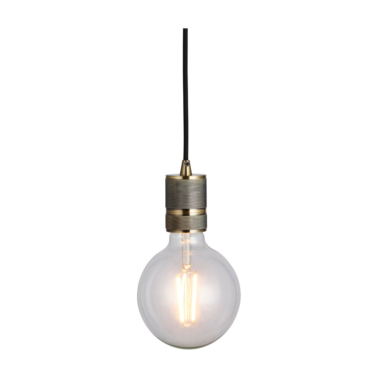 Urban Knurled Pendant Light