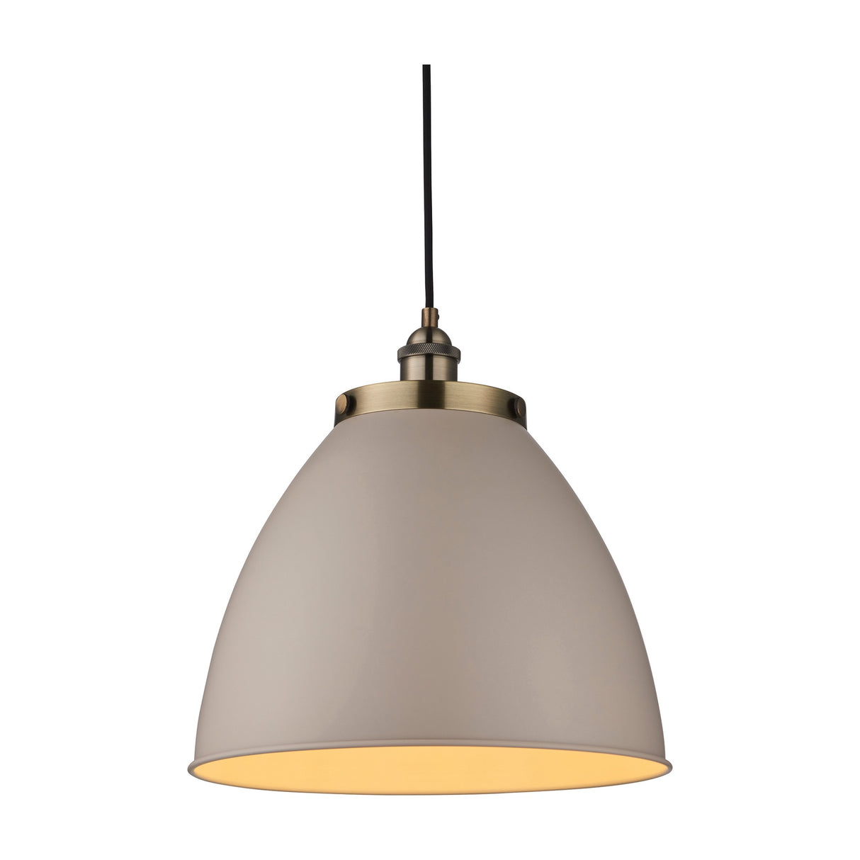 Franklin Dome Pendant Light – Taupe