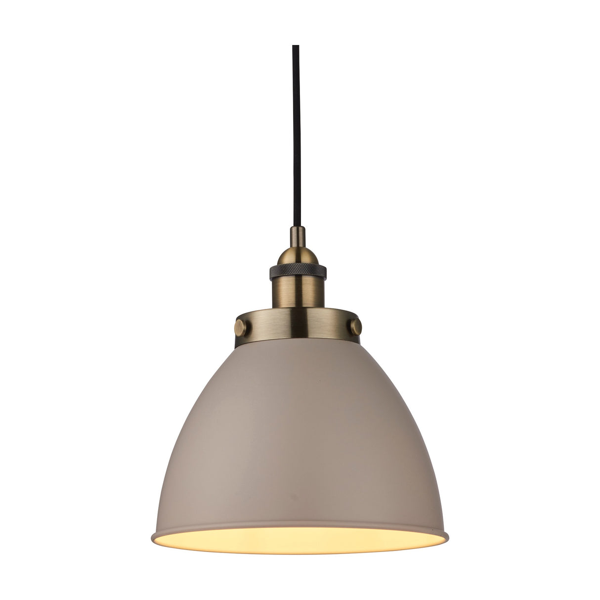 Franklin Dome Pendant Light – Taupe
