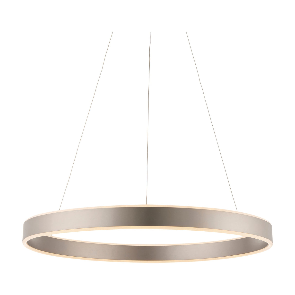 Gen LED Ring Pendant Light – Matt Nickel