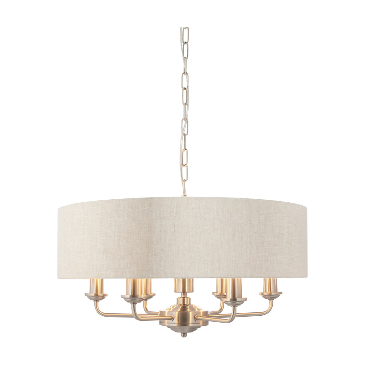 Highclere Pendant Light 6 Light – Natural
