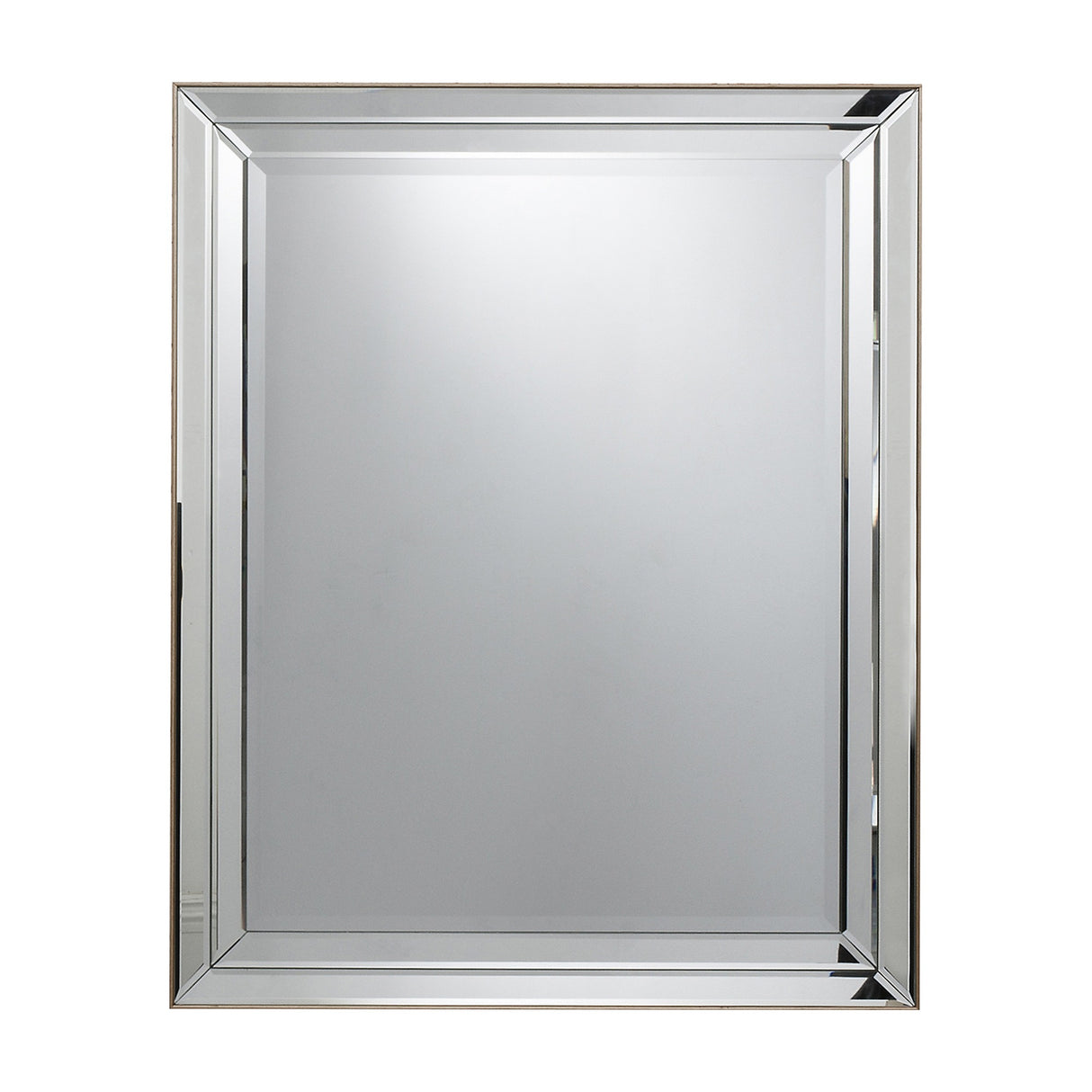 Roswell Bevelled Wall Mirror – Champagne