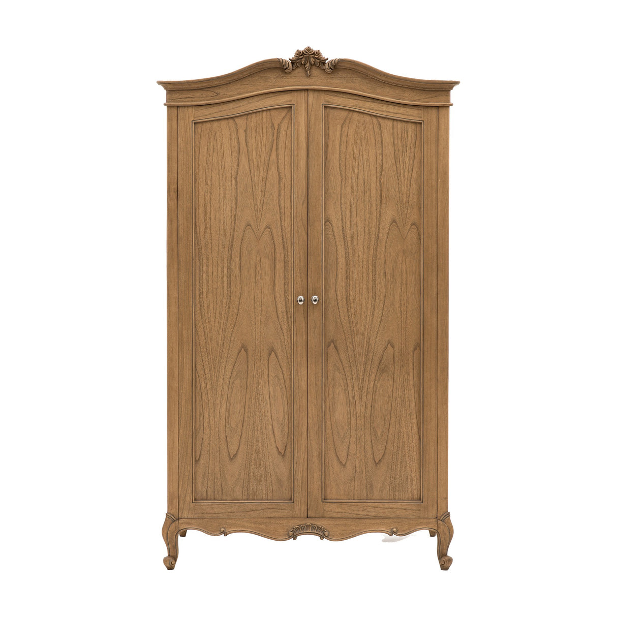 Chic 2 Door Wardrobe – Weathered Oak