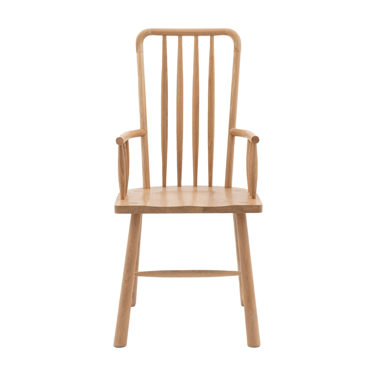 Wycombe Carver Dining Chair Set of 2 – Oak