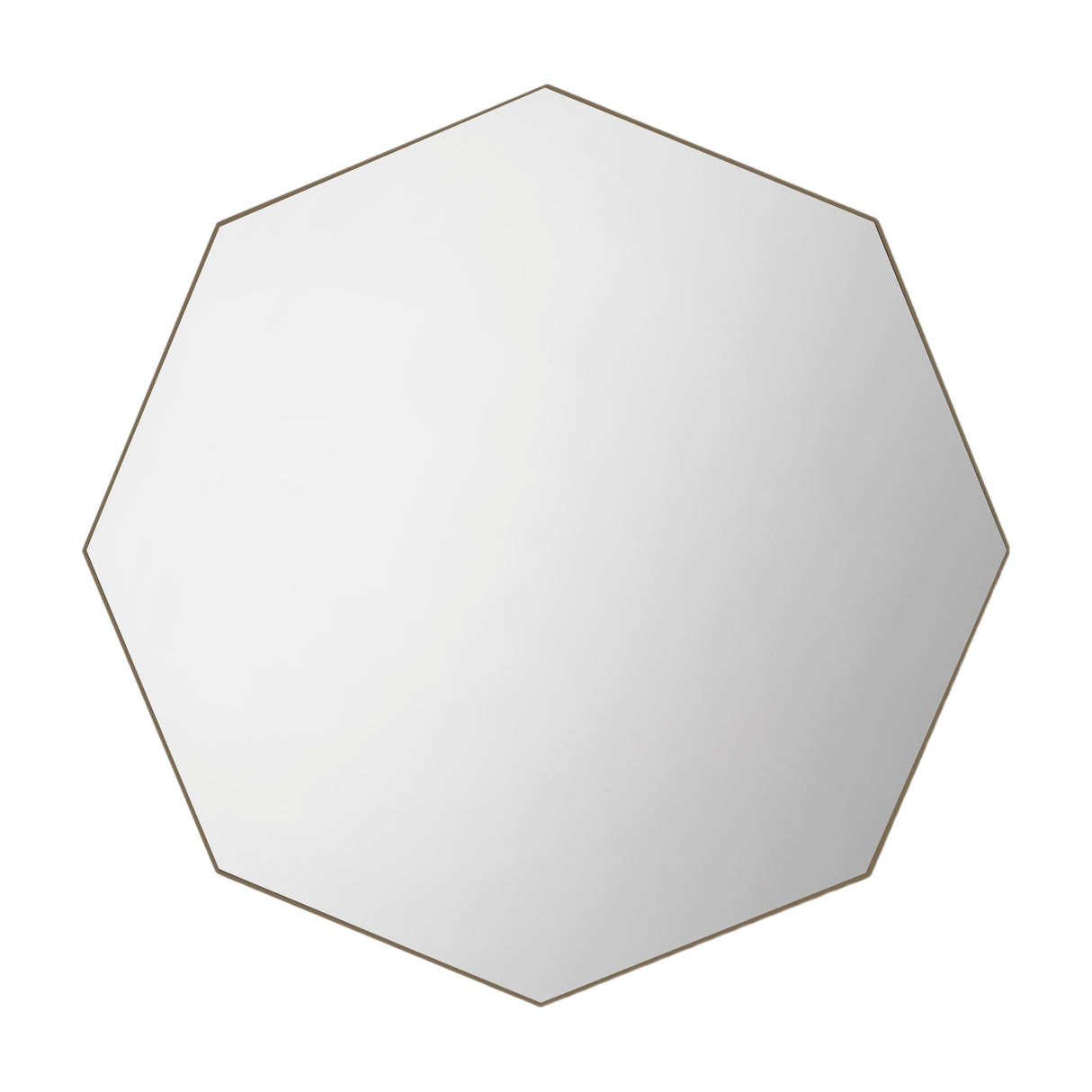 Bowie Octagon Frameless Mirror