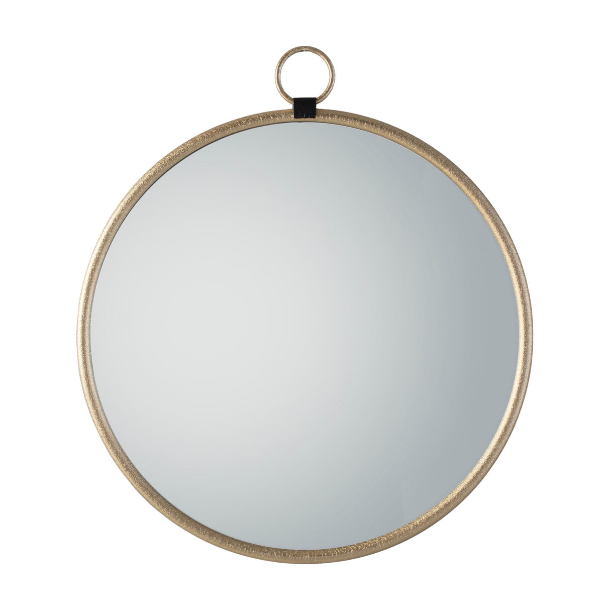 Bayswater Round Mirror with Ring Detail