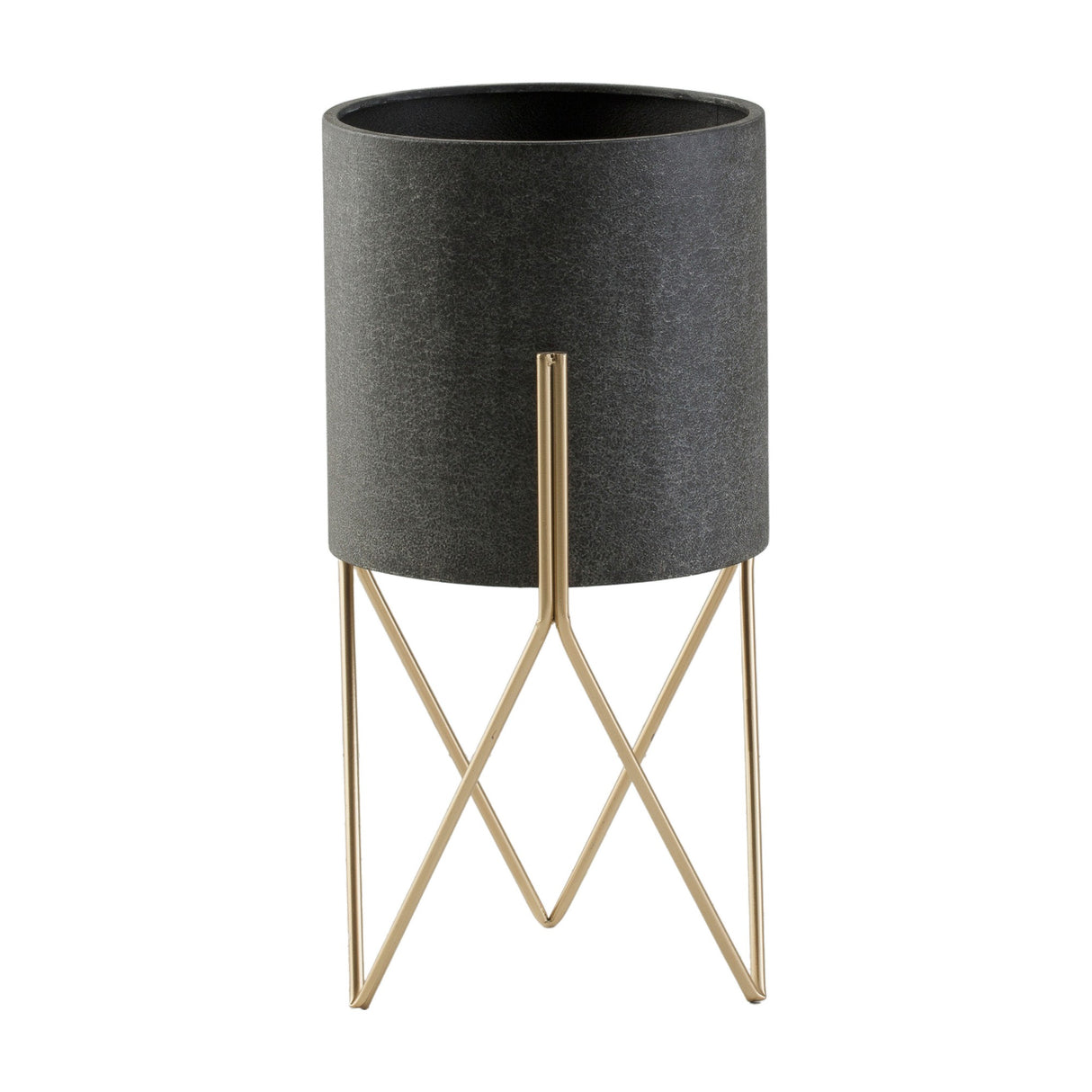 Hoven Planter on Stand – Grey