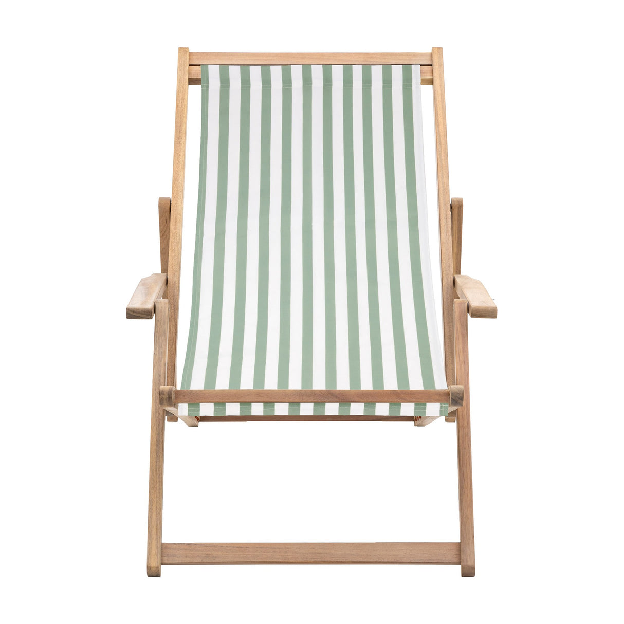 Creta Folding Deck Chair with Armrests