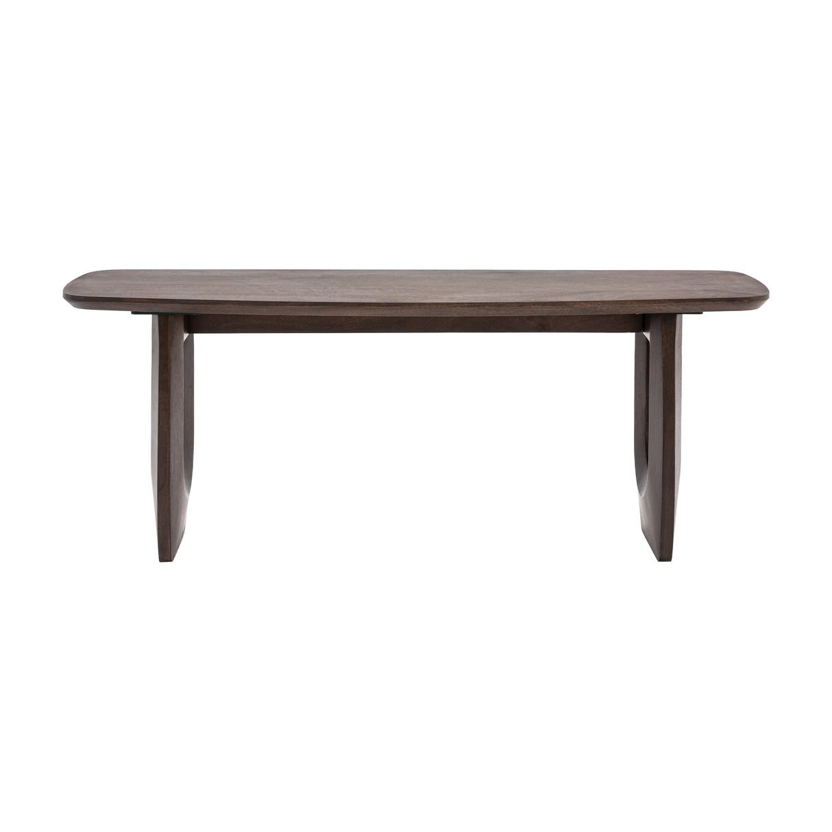 Arc Dining Bench – Walnut
