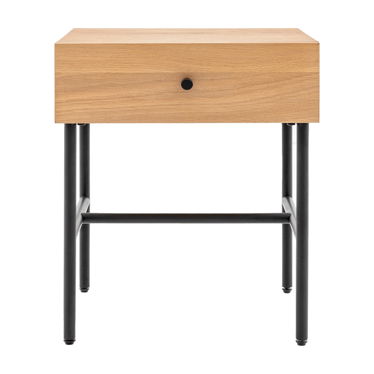 Ashdown 1 Drawer Bedside Table – Natural Oak