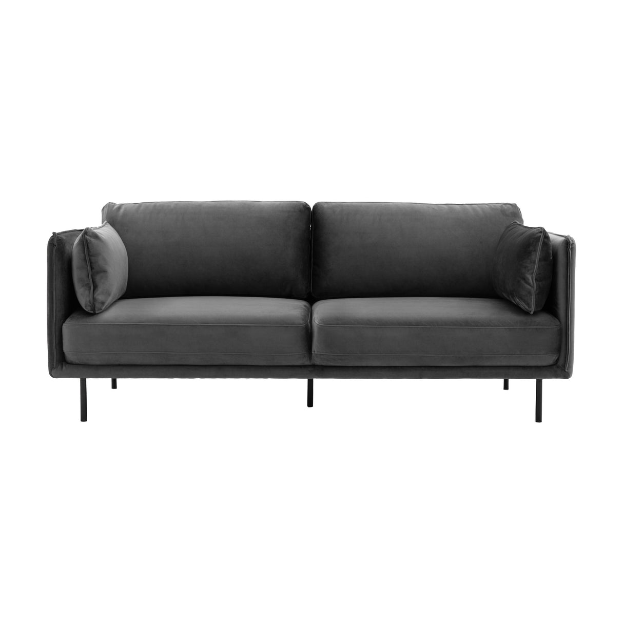 Wigmore 3 Seater Velvet Sofa – Truffle