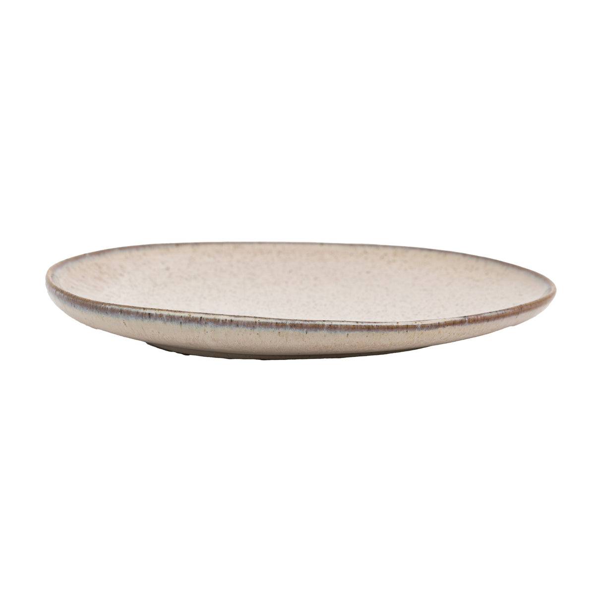 Speckle Glaze Side Plate Set of 4 – Oatmeal