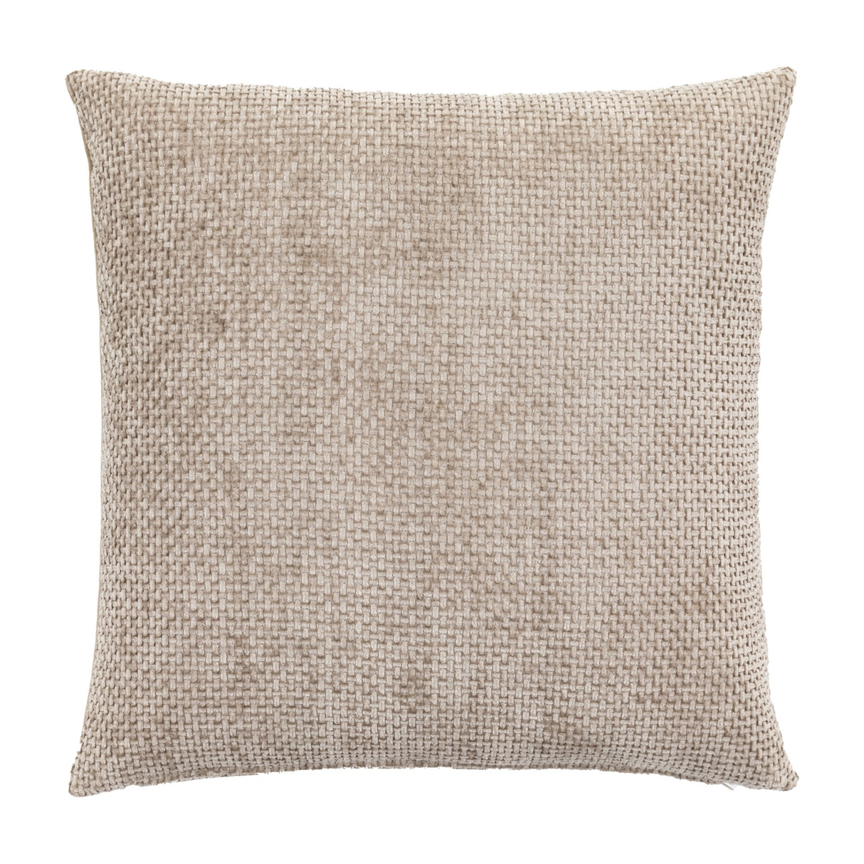 Basketweave Chenille Cushion Set of 2