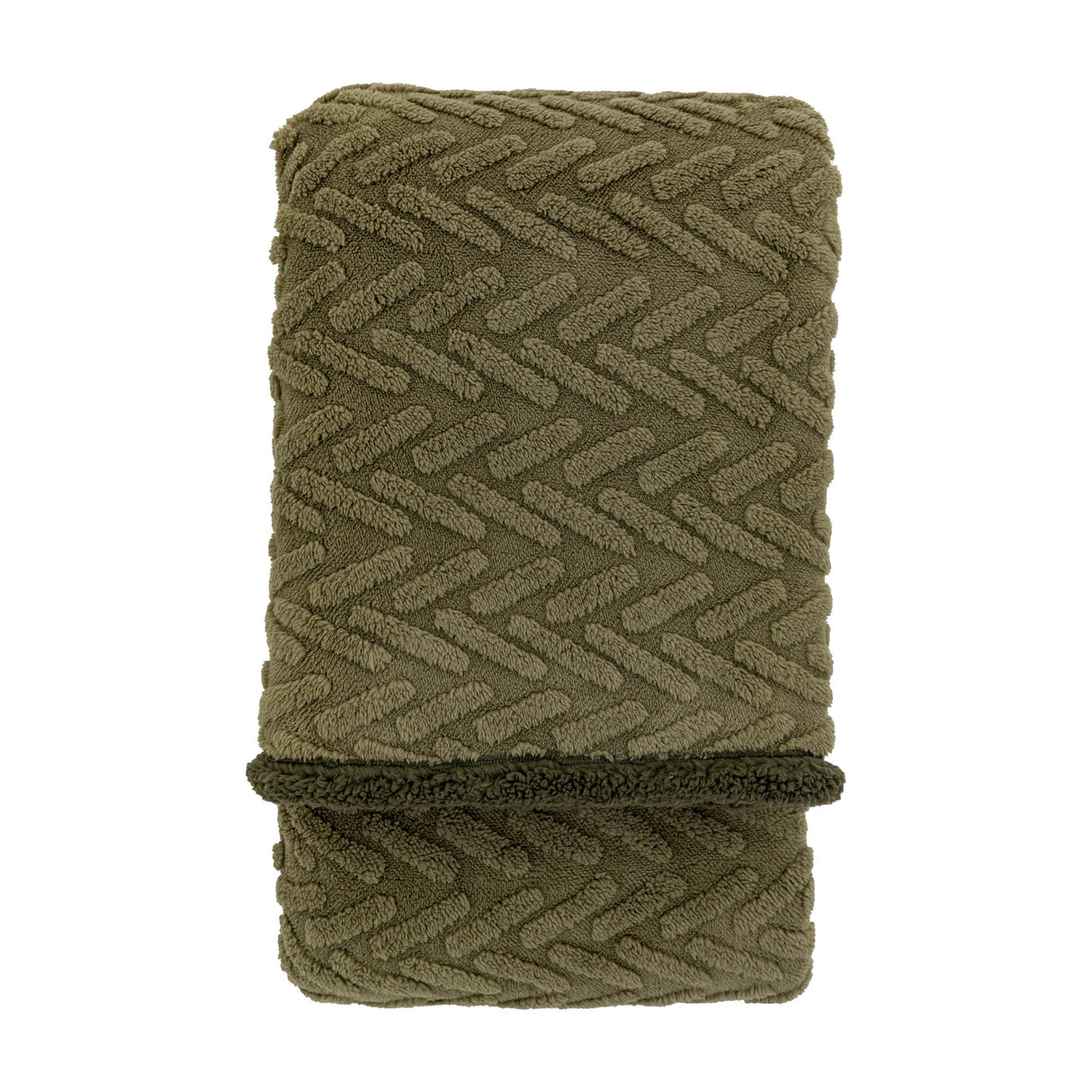 Herringbone Sherpa Throw