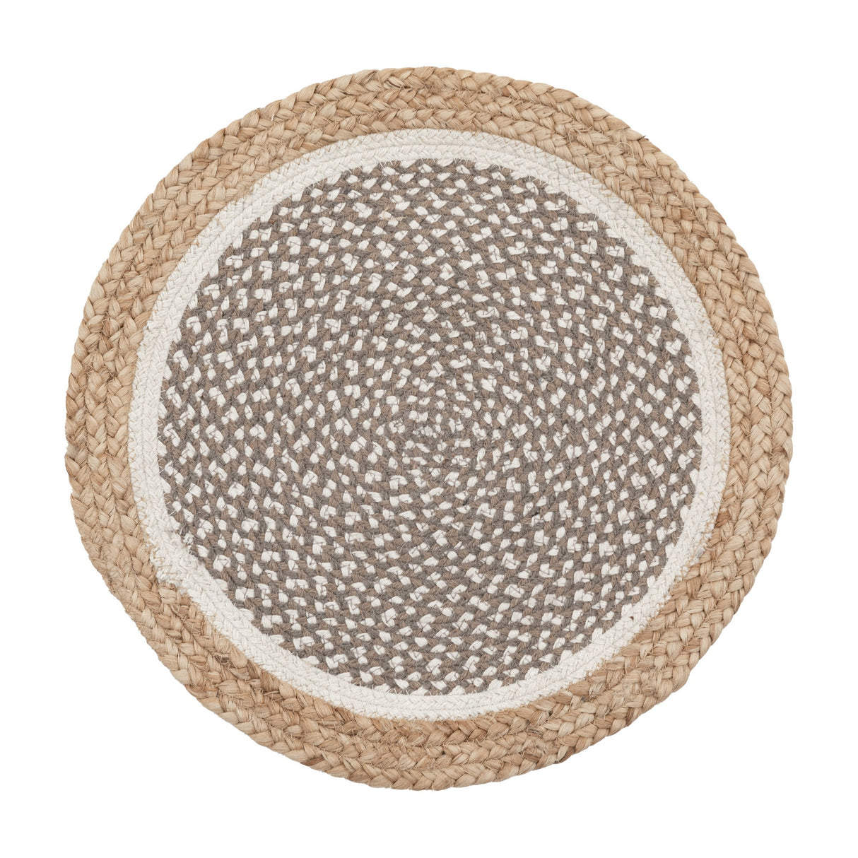Boho Weave Round Placemats – Natural