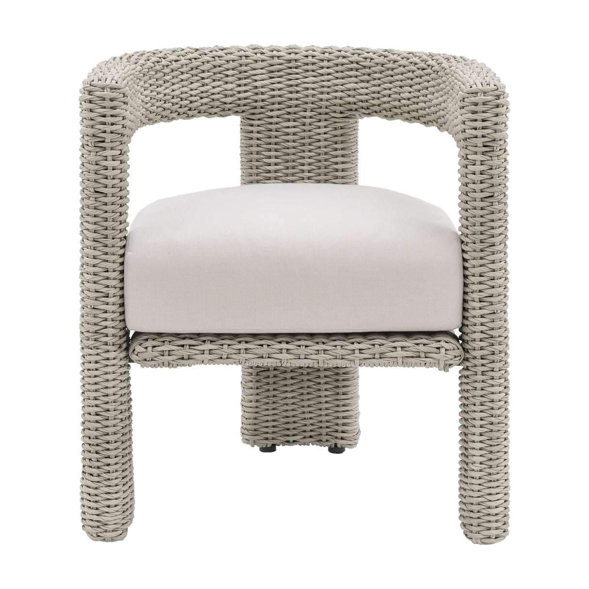 Hvar Woven Dining Chair Set of 2 – Grey