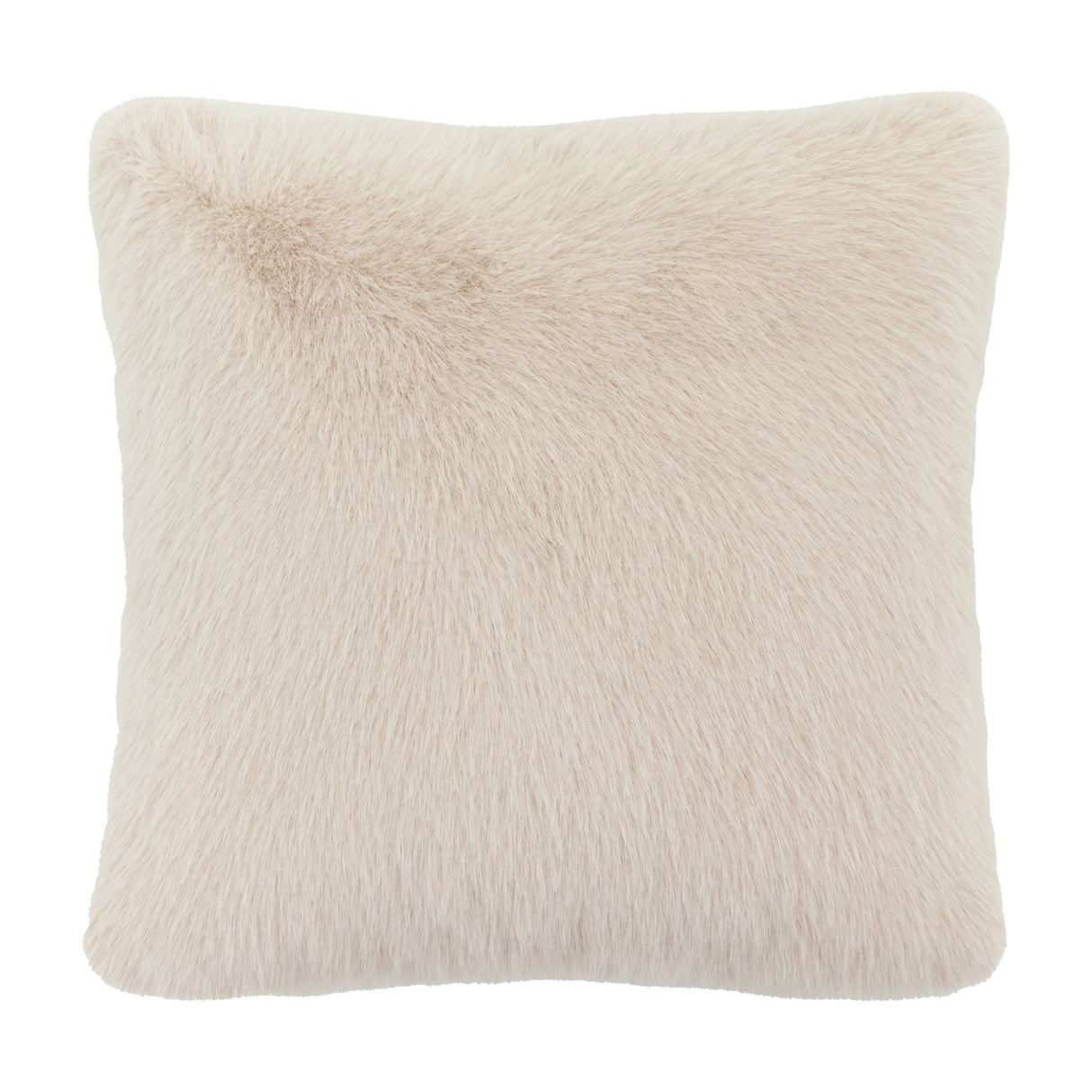 Maple Faux Fur Cushion – Oatmeal