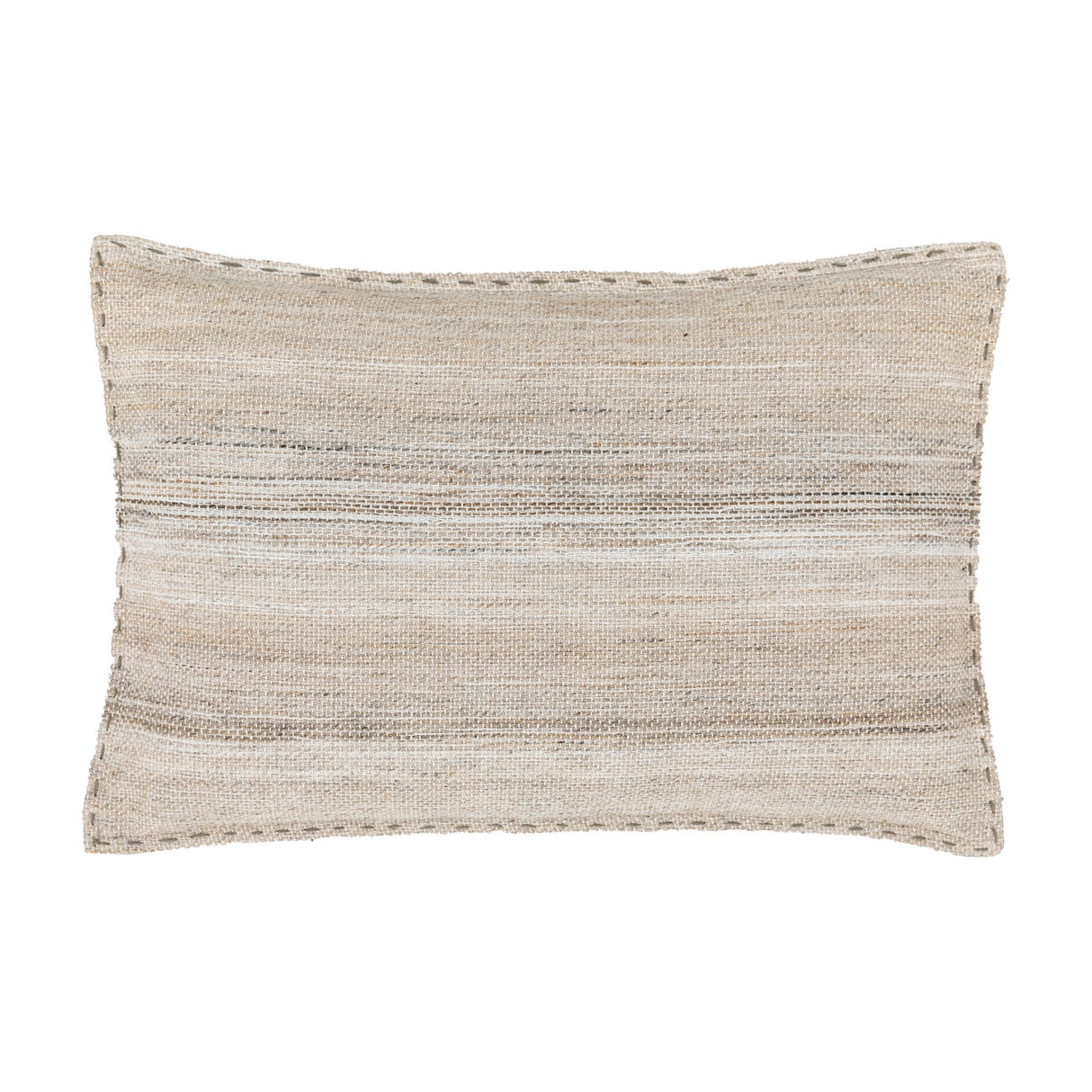 Cardinham Stitched Cushion – Ecru